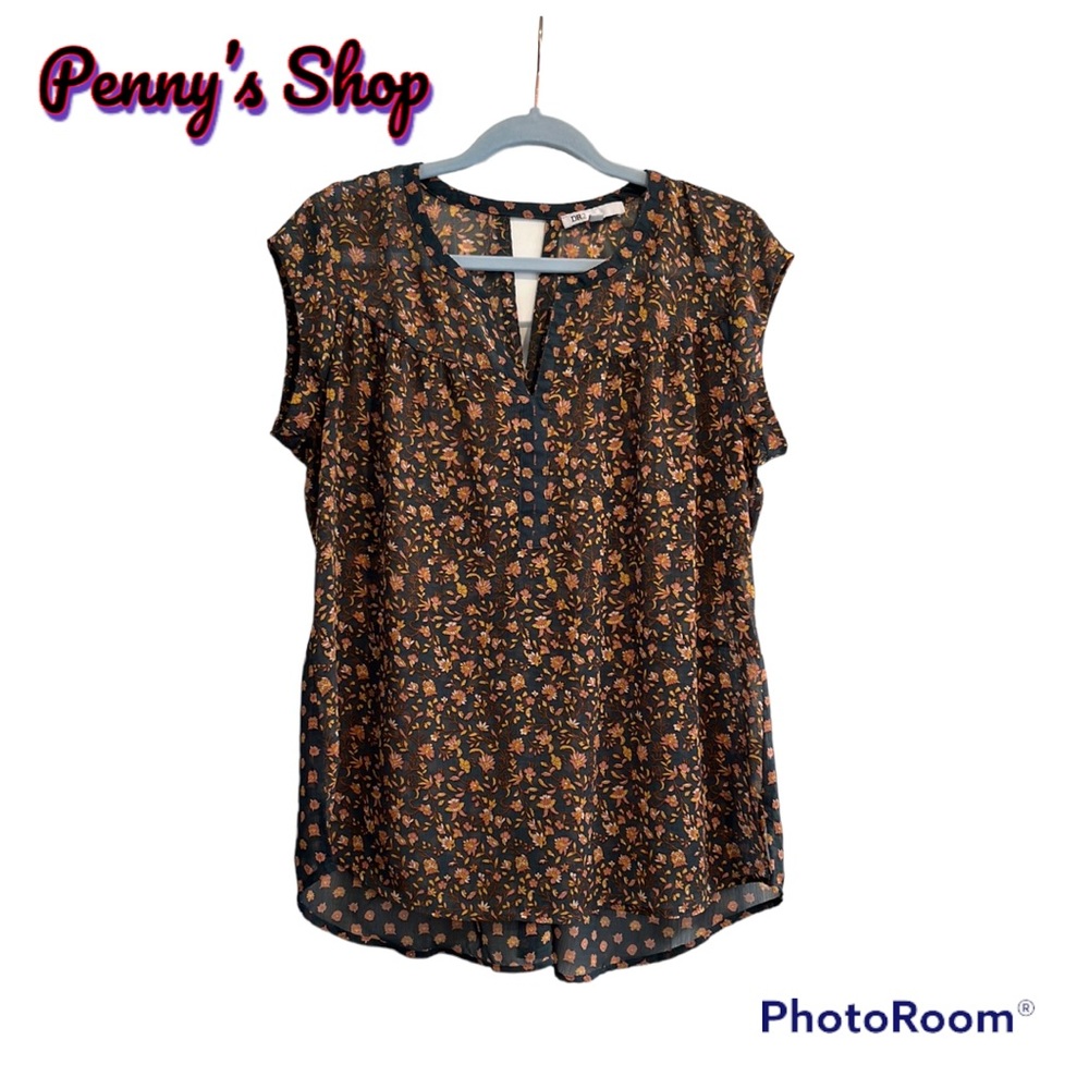 DR2 Medium shear bohemian top